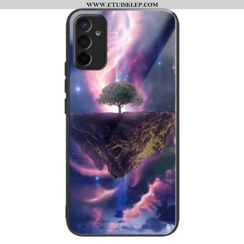 Etui do Samsung Galaxy M13 Szkło Hartowane Futurystyczne Drzewo